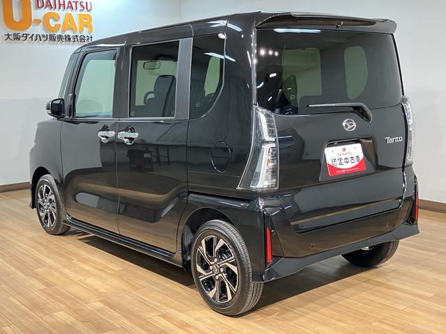 タントカスタムXリミテッド/届出済み未使用車/クルコン/ETC/R8年式/ダイハツ認定中古車/届出済み未使用車/衝突軽減ブレーキ/クルーズコントロール/ETC/電動スライドドア/電動Pブレーキ/スマートキー/オートエアコン/LEDヘッドライト・フォグ/(大阪府)の中古車