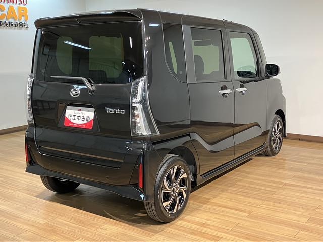 タントカスタムXリミテッド/届出済み未使用車/クルコン/ETC/R8年式/ダイハツ認定中古車/届出済み未使用車/衝突軽減ブレーキ/クルーズコントロール/ETC/電動スライドドア/電動Pブレーキ/スマートキー/オートエアコン/LEDヘッドライト・フォグ/(大阪府)の中古車