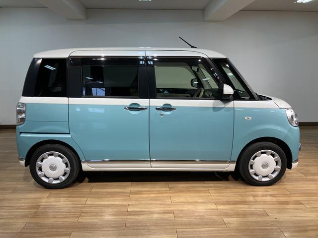 ムーヴキャンバスGメイクアップVS SAIII8インチメモリーナビ パノラマモニター ナビ連動前後ドラレコ 運転席シートヒーター ETC車載器 スマートアシストIII 運転席/助手席/サイドエアバッグ オートライト 両側電動スライド キーフリー(大阪府)の中古車