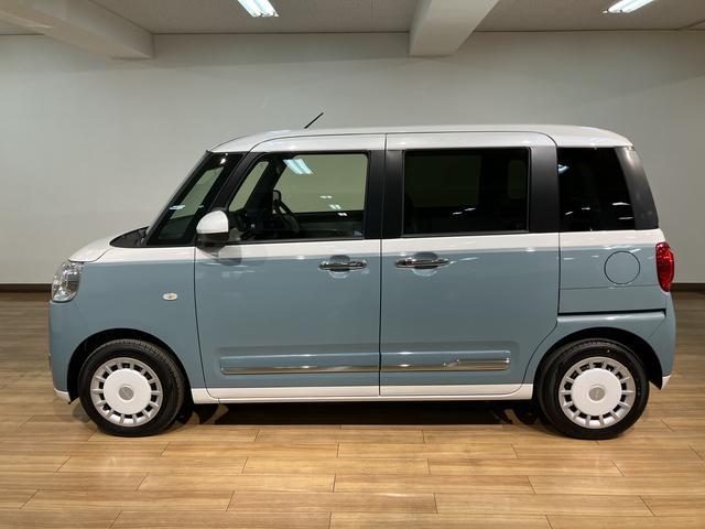 ムーヴキャンバスストライプスＧ　令和８年式　前席シートヒーター走行無制限１年保証　両側電動スライドドア　バックカメラ対応　前後コーナーセンサー　前席シートヒーター　ホッとカップホルダー　オートマチックハイビーム　ＬＥＤヘッドライト　キーフリーシステム（大阪府）の中古車