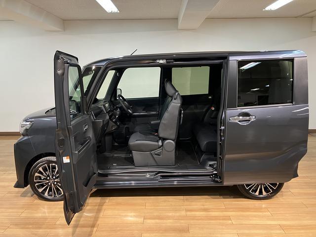 タントカスタムRSリミテッド/純正ナビ/クルコン/ターボ/電スラ新車保証継承/ダイハツ認定中古車/衝突軽減ブレーキ/届出済未使用車/純正ナビ/ターボエンジン/クルーズコントロール/電動スライドドア/シートヒーター/15インチアルミ/Bluetooth/フルセグTV(大阪府)の中古車