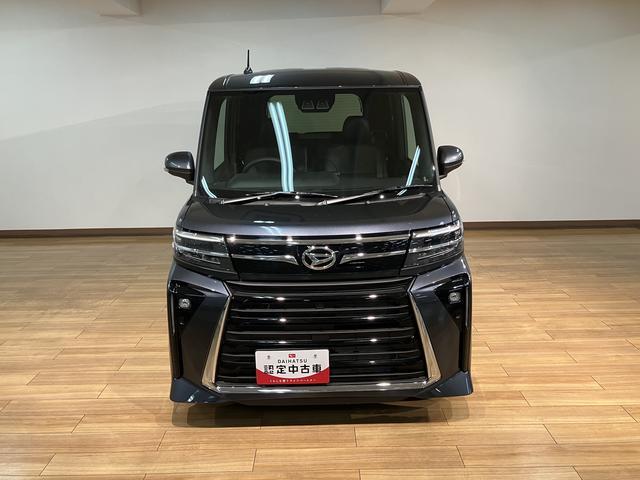 タントカスタムRSリミテッド/純正ナビ/クルコン/ターボ/電スラ新車保証継承/ダイハツ認定中古車/衝突軽減ブレーキ/届出済未使用車/純正ナビ/ターボエンジン/クルーズコントロール/電動スライドドア/シートヒーター/15インチアルミ/Bluetooth/フルセグTV(大阪府)の中古車