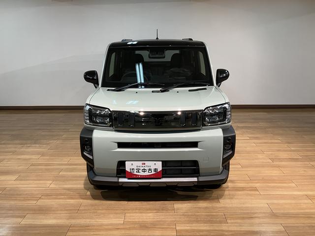 タフトGターボ ダーククロムベンチャー届出済未使用車 ターボ スカイフィールトップ LEDヘッドライト LEDフォグランプ シートヒーター オートエアコン 電動パーキングブレーキ 保証継承(大阪府)の中古車