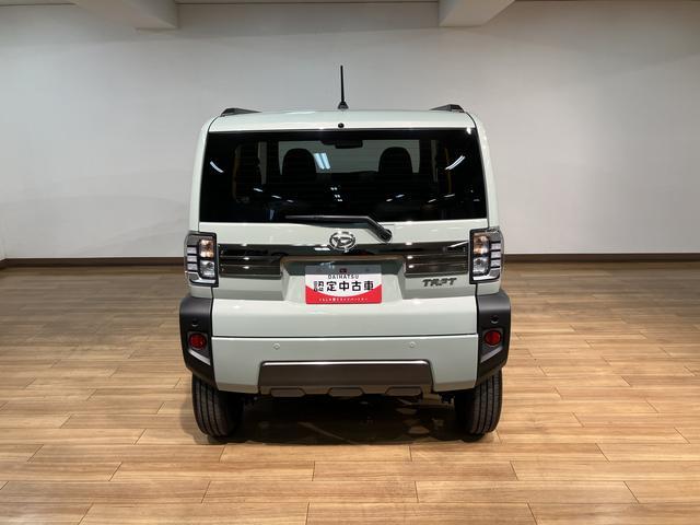 タフトGターボ ダーククロムベンチャー届出済未使用車 ターボ スカイフィールトップ LEDヘッドライト LEDフォグランプ シートヒーター オートエアコン 電動パーキングブレーキ 保証継承(大阪府)の中古車