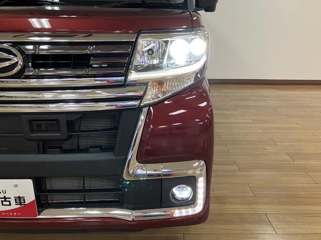 タントカスタムＲＳ　トップエディションＳＡII　純正ナビ　ＥＴＣターボエンジン・純正メモリーナビ・バックカメラ・ＥＴＣ車載器・両側電動スライドドア・ＬＥＤヘッドライト・ＬＥＤフォグランプ・衝突回避支援ブレーキ・誤発進抑制機能・１年間走行距離無制限保証（大阪府）の中古車