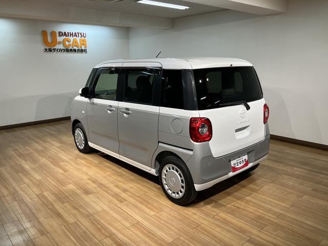 ムーヴキャンバスストライプスＸ／１．８万ｋｍ／ＥＴＣ／ドラレコ／両側パワスラ１年間走行距離無制限保証／１．８万ｋｍ／ＣＤチューナー／ＥＴＣ／ドライブレコーダー／ＵＳＢアダプター／ワイヤレス充電器／両側パワースライドドア／オートエアコン／キーフリー／ブラインドスポットモニター（大阪府）の中古車