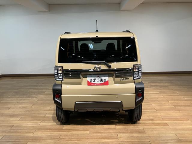 タフトGターボダーククロムベンチャー/鑑定書/R8登録済み未使用車点検整備渡し/新車保証/走行6キロ/衝突軽減ブレーキ/コーナーセンサー/クルーズコントロール/LEDヘッドライト/電動パーキングブレーキ/ブレーキホールド/フォグランプ/キーフリー/エンジンプッシュ式(大阪府)の中古車