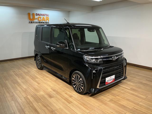 タントカスタムRSリミテッド/届出済未使用車/10インチナビR8年式/届出済未使用車/10インチナビ/バックカメラ/ステアリングスイッチ/ETC/USB・HDMIアダプター/クルーズコントロール/前席シートヒーター/両側パワースライドドア/LEDヘッド・フォグ(大阪府)の中古車