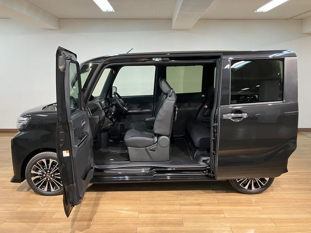 タントカスタムＲＳリミテッド／認定中古車／届出済未使用車／ターボ／ダイハツ認定中古車／届出済未使用車／衝突軽減ブレーキ／ターボエンジン／クルーズコントロール／ＥＴＣ／両側電動スライドドア／電動Ｐブレーキ／シートヒーター／ＬＥＤヘッドライト・フォグ／１５インチアルミ／（大阪府）の中古車