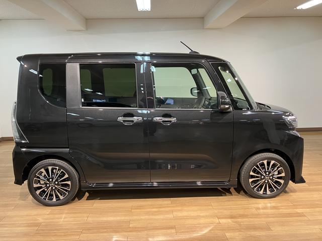 タントカスタムＲＳリミテッド／認定中古車／届出済未使用車／ターボ／ダイハツ認定中古車／届出済未使用車／衝突軽減ブレーキ／ターボエンジン／クルーズコントロール／ＥＴＣ／両側電動スライドドア／電動Ｐブレーキ／シートヒーター／ＬＥＤヘッドライト・フォグ／１５インチアルミ／（大阪府）の中古車
