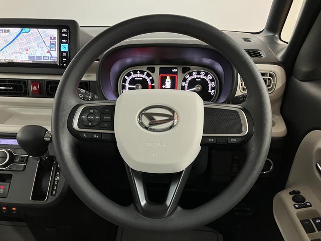 ムーヴキャンバスストライプスＧ／令和８年式／ナビ／バックカメラ／新車保証継承令和８年式／届出済未使用車／走行１７キロ／ナビ／バックカメラ／両側電動スライドドア／ＬＥＤヘッドライト／ＬＥＤフォグランプ／カーテンエアバッグ／サイドエアバッグ／スマートキー／シートヒーター／（大阪府）の中古車