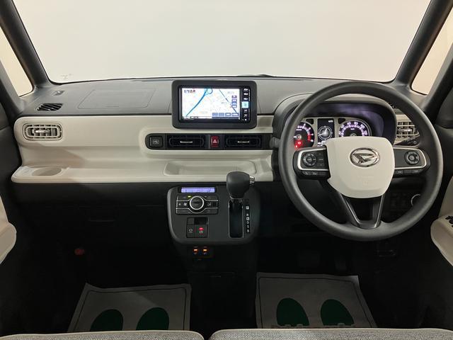 ムーヴキャンバスストライプスGターボ 純正ナビ届出済未使用車/新車保証継承/ターボエンジン/スマートアシスト/クルーズコントロール/両側電動スライドドア/純正フルセグナビ/Bluetooth機能/バックカメラ/電動パーキング/前席シートヒーター(大阪府)の中古車