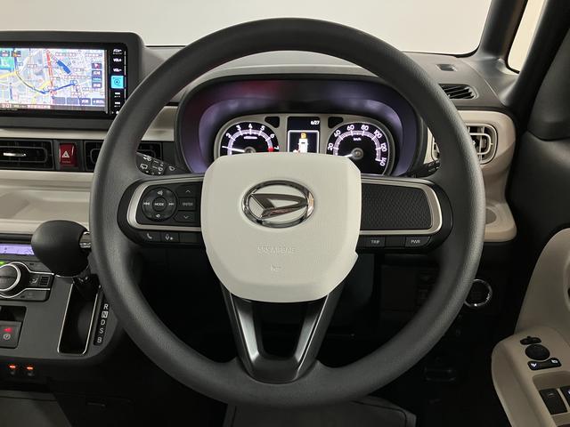 ムーヴキャンバスストライプスG/R8年式/届出済未使用車/ナビ/バックカメラ届出済未使用車/R8年式/走行22km/25年モデルナビ/バックカメラ/ステアリングスイッチ/前席シートヒーター/電動パーキングブレーキ/両側パワースライドドア/LEDヘッドライト・フォグランプ(大阪府)の中古車