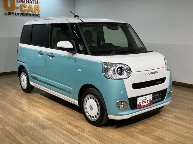 ムーヴキャンバスストライプスＧターボ（大阪府）の中古車