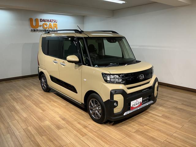 タントファンクロス／０．３万ｋｍ／ナビ／パノラマモニター／ＥＴＣ走行０．３万ｋｍ／ナビゲーション／パノラマモニター／ＥＴＣ／ナビ連動前後ドラレコ／ＵＳＢ・ＨＤＭＩアダプター／前席シートヒーター／電動パーキングブレーキ／両側パワースライドドア／ＬＥＤヘッド・フォグ（大阪府）の中古車