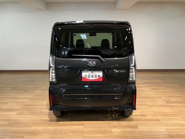 タントカスタムＲＳリミテッド　大型ナビ　バックカメラ　ＥＴＣ届出済未使用車・ターボエンジン・１０インチ純正ナビゲーション・バックカメラ・ＥＴＣ車載器・シートヒーター・両側電動スライドドア・電動パーキングブレーキ・衝突回避支援ブレーキ・誤発進抑制機能（大阪府）の中古車