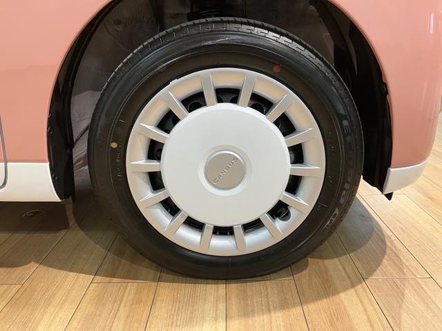 ムーヴキャンバスストライプスG 届出済未使用車 両側電動スライドドア届出済未使用車・両側電動スライドドア・シートヒーター・電動パーキングブレーキ・LEDヘッドライト・LEDフォグランプ・エンジンプッシュスタート・コーナーセンサー・衝突回避支援ブレーキ・誤発進抑制機能(大阪府)の中古車