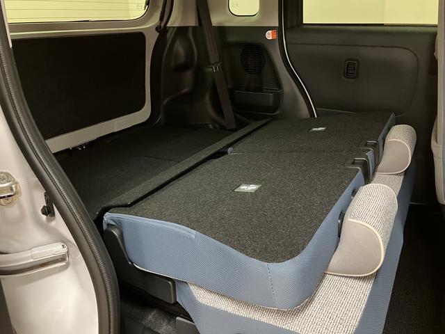 ムーヴキャンバスストライプスGターボ/届出済未使用車/クルコン/電動スライドダイハツ認定中古車/届出済み未使用車/ターボ/衝突軽減ブレーキ/クルーズコントロール/両側電動スライドドア/シートヒーター/電動Pブレーキ/LEDヘッドライト・フォグ/スマートキー/オートエアコン/(大阪府)の中古車