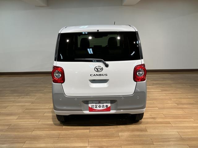 ムーヴキャンバスストライプスG/電動P/Bカメラ/両側電スラ/スマートキー/新車保証継承/両側電動スライドドア/電動パーキングブレーキ/バックカメラ/スマートキー/前席シートヒーター/オートライト/LEDヘッドライト/LEDフォグランプ/保温機能付きカップホルダー/(大阪府)の中古車