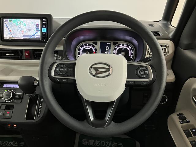 ムーヴキャンバスストライプスGターボ/ナビ/Bカメラ/クルコン/両側電スラ/新車保証継承/ターボ車/ナビ/BLUETOOTH/USB/Bカメラ/クルーズコントロール/電動パーキングブレーキ/両側電動スライドドア/前席シートヒーター/スマートキー/コーナーセンサー/オートライト(大阪府)の中古車