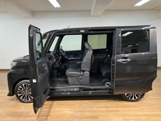 タントカスタムＲＳリミテッドターボ　ＬＥＤヘッドライト　両側電動スライドドア　バックカメラ　ＥＴＣ車載器　シートヒーター　コーナーセンサー　スマートアシスト　スマートキー　新車保証継承（大阪府）の中古車