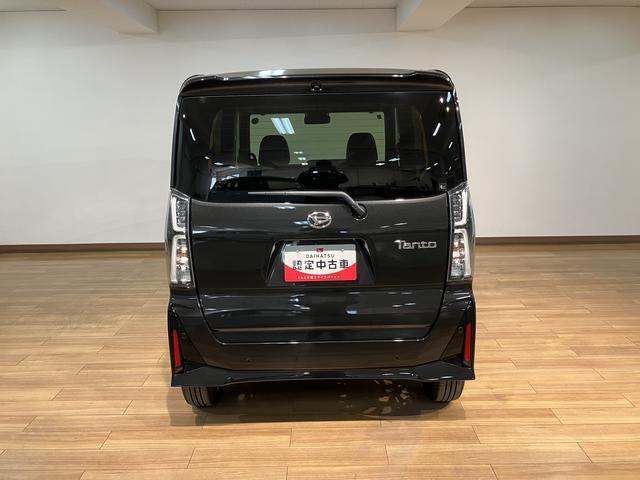 タントカスタムＲＳリミテッドターボ　ＬＥＤヘッドライト　両側電動スライドドア　バックカメラ　ＥＴＣ車載器　シートヒーター　コーナーセンサー　スマートアシスト　スマートキー　新車保証継承（大阪府）の中古車