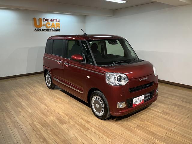 ムーヴキャンバスセオリーＧターボ／認定中古車／純正ナビ／クルコン／Ｂカメラ／新車保証継承／ダイハツ認定中古車／衝突軽減ブレーキ／純正ナビ／バックカメラ／クルーズコントロール／電動スライド／電動パーキングブレーキ／ＬＥＤヘッドライト・フォグ／Ｂｌｕｅｔｏｏｔｈ／フルセグＴＶ／（大阪府）の中古車