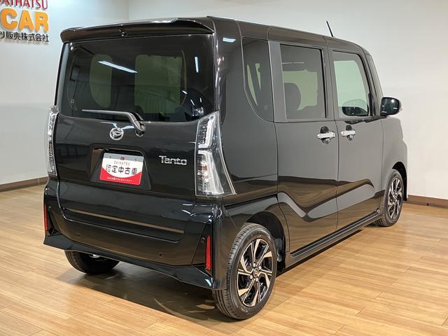 タントカスタムXリミテッド/R8年式/届出済未使用車/クルコン届出済未使用車/R8年式/走行16km/バックカメラ対応車/ステアリングスイッチ/ETC/クルーズコントロール/前席シートヒーター/両側パワースライドドア/LEDヘッドライト・フォグランプ/キーフリー(大阪府)の中古車