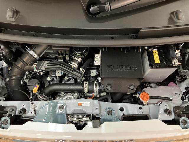 ムーヴキャンバスストライプスＧターボ／Ｒ８年式／届出済未使用車／走行２６ｋｍ届出済未使用車／Ｒ８年式／走行２６ｋｍ／バックカメラ対応車／クルーズコントロール／前席シートヒーター／電動パーキングブレーキ／両側パワースライドドア／ＬＥＤヘッド・フォグ／オートエアコン／キーフリー（大阪府）の中古車