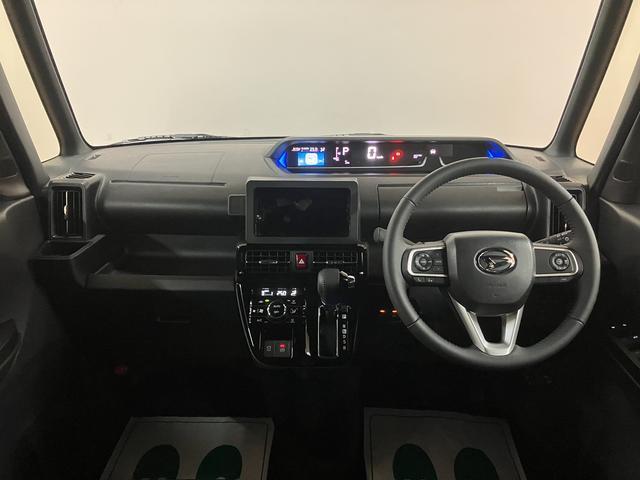 タントカスタムＲＳリミテッド／届出済未使用車／Ｒ８年式／走行５ｋｍ届出済未使用車／Ｒ８年式／走行５ｋｍ／バックカメラ対応車／ステアリングスイッチ／ＥＴＣ／クルーズコントロール／前席シートヒーター／両側パワースライドドア／ＬＥＤヘッドライト・フォグランプ／キーフリー（大阪府）の中古車