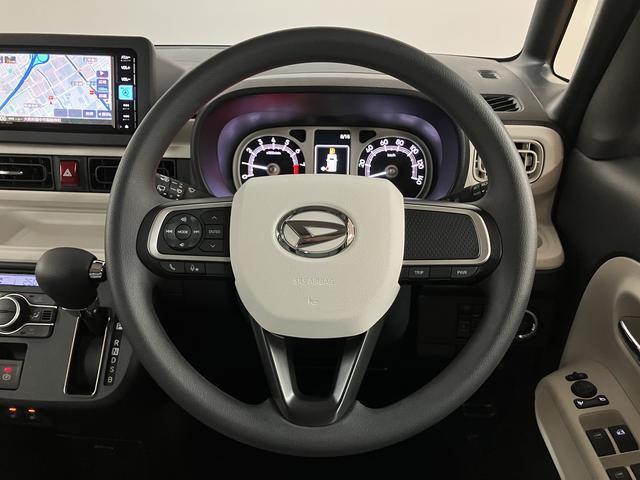 ムーヴキャンバスストライプスG/純正7インチナビ/バックカメラ/走行17km新車保証継承/両側パワースライドドア/ホットカップホルダー/電動パーキング/ブレーキホールド/LEDヘッドライト・フォグランプ/オートライト/オートハイビーム/キーフリー/オートエアコン(大阪府)の中古車