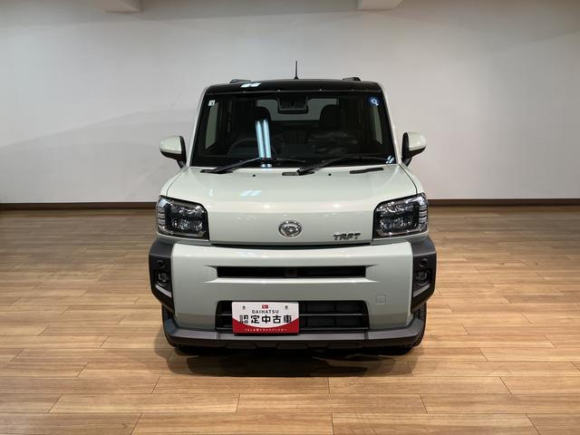 タフトG R8年式/ACC/ガラスルーフスカイフィールトップ アダプティブクルーズコントロール LEDヘッド/フォグ 運/助シートヒーター プッシュボタンスタート キーフリー 電動パーキングブレーキ バックカメラ 15インチアルミホイール(大阪府)の中古車