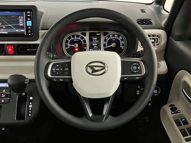 ムーヴキャンバスストライプスＧターボ　Ｒ８年式／ナビ／ＡＣＣ／Ｂカメラ新車保証付き　両側電動スライドドア　アダプティブクルーズコントロール　前後コーナーセンサー　前席シートヒーター　ホッとカップホルダー　オートマチックハイビーム　ＬＥＤヘッドライト　スマートキー（大阪府）の中古車