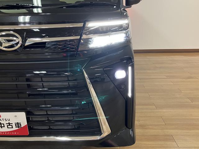 タントカスタムＲＳリミテッド　純正ナビ　ＥＴＣ　届出済未使用車ターボエンジン・純正メモリーナビ・バックカメラ・ＥＴＣ車載器・クルーズコントロール・両側電動スライドドア・シートヒーター・ＬＥＤヘッドライト・衝突回避支援ブレーキ・誤発進抑制機能・届出済未使用車（大阪府）の中古車