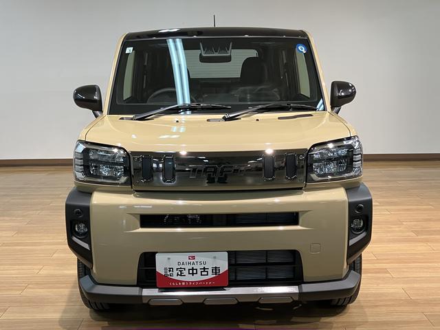 タフトGターボ ダーククロムベンチャー R8年式/ガラスルーフスカイフィールトップ アダプティブクルーズコントロール LEDヘッド/フォグ 運/助シートヒーター プッシュボタンスタート キーフリー 電動パーキングブレーキ バックカメラ 15インチアルミホイール(大阪府)の中古車