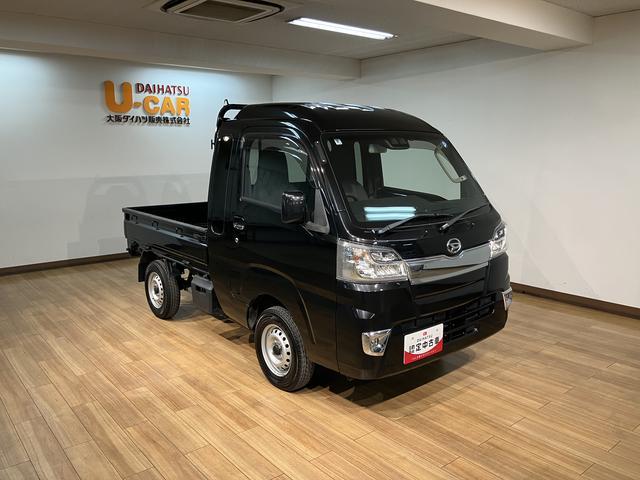ハイゼットトラックジャンボSAIIIt 4WD(切替式)/4AT/荷台灯/4WD(切替式)/オートマ車/LEDライト/ETC/トップシェードガラス/リモコン付きキー/荷台灯/衝突軽減ブレーキ/コーナーセンサー/エアコン/パワステ/運転席・助手席グリップ/ゴムマット(大阪府)の中古車