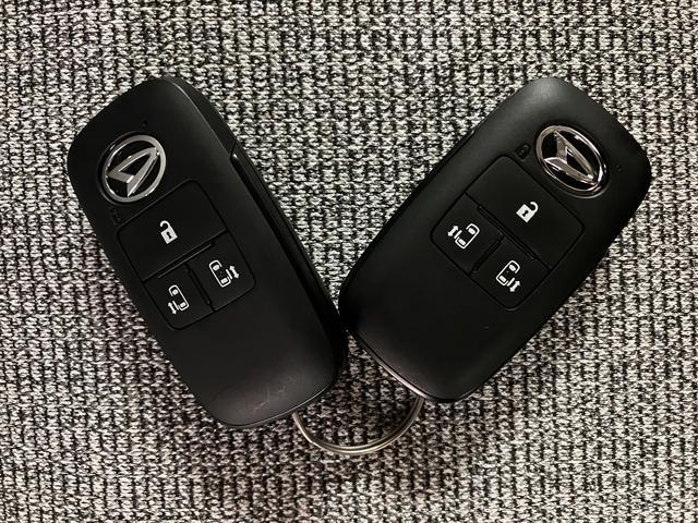 ムーヴキャンバスストライプスＧターボ／届出済未使用車／新車保証継承／クルコン令和８年式／走行２４キロ／ターボ車／オーディオレス／両側パワースライドドア／キーフリー／ＬＥＤヘッドライト／衝突軽減ブレーキ／新車保証継承／アダプティブクルーズコントロール／（大阪府）の中古車