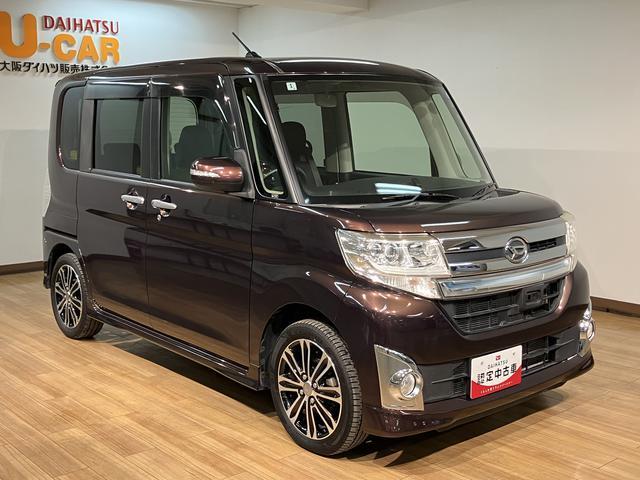 タントカスタムRS SA タ−ボ・純正8インチナビ・ETC車載器タ−ボ車・純正8インチフルセグナビ・ETC車載器・バックカメラ・LEDヘッドライト・両側電動スライドドア・オートエアコン・スマ−トキ−・アルミホイ−ル・車検整備受渡(大阪府)の中古車