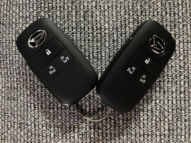 ムーヴキャンバスストライプスGターボ R8年式/ACC/走行29km走行無制限1年保証 両側電動スライドドア アダプティブクルーズコントロール 前後コーナーセンサー 前席シートヒーター ホッとカップホルダー オートマチックハイビーム LEDヘッドライト スマートキー(大阪府)の中古車