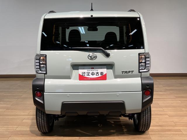 タフトＧ／Ｂカメラ／電動Ｐ／クルコン／前席シートヒーター／新車保証継承／バックカメラ／クルーズコントロール／電動パーキングブレーキ／スマートキー／前席シートヒーター／サイドエアバッグ／ＬＥＤヘッドライト／オートライト／ＬＥＤフォグランプ／ステアリングスイッチ（大阪府）の中古車