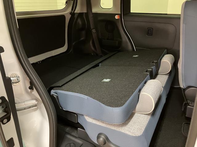 ムーヴキャンバスストライプスＧ／新車保証継承／オーディオレス／Ｂカメラ対応新車保証継承／走行１２ｋｍ／オーディオレス／バックカメラ対応／両側パワースライドドア／前席シートヒーター／ホットカップホルダー／ＬＥＤヘッドライト・フォグランプ／オートライト／オートハイビーム（大阪府）の中古車