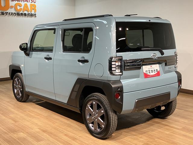 タフトＧターボ　ダーククロムベンチャーターボ　スカイフィールトップ　バックカメラ　スルーズコントロール　運転席シートヒーター　ＬＥＤヘッドライト　スマートアシスト　スマートキー　プッシュスタート　令和８年式届出済未使用車（大阪府）の中古車