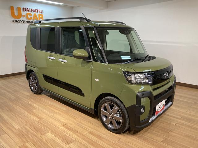 タントファンクロスターボターボ車／スマートアシスト／両側電動スライドドア／バックカメラ／電動パーキングブレーキ／ブレーキホールド／コーナーセンサー／前席シートヒーター／（大阪府）の中古車