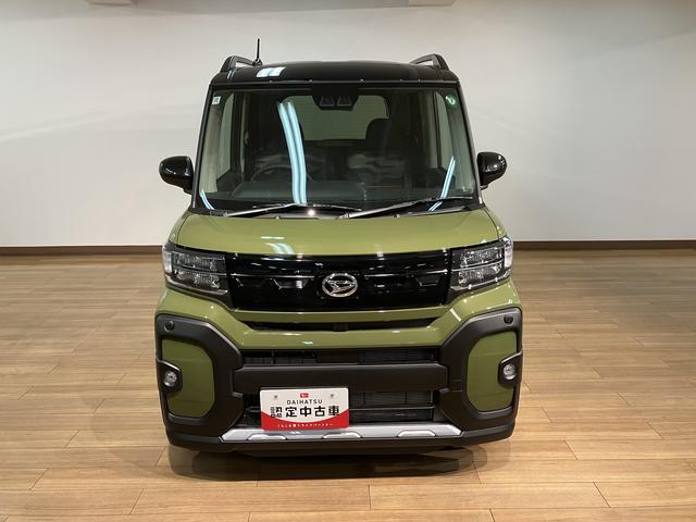 タントファンクロスターボ弊社元試乗車　新車保証継承　ターボエンジン　スマートアシスト　両側電動スライドドア　前席シートヒーター　キーフリーシステム　プッシュボタンスタート　バックカメラ　オーディオレス（大阪府）の中古車