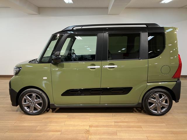 タントファンクロスターボ弊社元試乗車　新車保証継承　ターボエンジン　スマートアシスト　両側電動スライドドア　前席シートヒーター　キーフリーシステム　プッシュボタンスタート　バックカメラ　オーディオレス（大阪府）の中古車