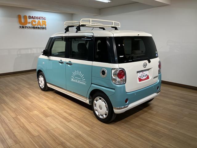 ムーヴキャンバスＧメイクアップリミテッドＳＡIII／ナビ／パノラマカメラ／ナビ／ＢＬＵＥＴＯＯＴＨ／ＵＳＢ／前後ドラレコ／ＥＴＣ／パノラマカメラ／両側電動スライドドア／オートライト／ＬＥＤヘッドライト／ＬＥＤフォグランプ／スマートキー／走行１．３万キロ／車検整備付き／（大阪府）の中古車