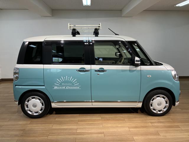 ムーヴキャンバスＧメイクアップリミテッドＳＡIII／ナビ／パノラマカメラ／ナビ／ＢＬＵＥＴＯＯＴＨ／ＵＳＢ／前後ドラレコ／ＥＴＣ／パノラマカメラ／両側電動スライドドア／オートライト／ＬＥＤヘッドライト／ＬＥＤフォグランプ／スマートキー／走行１．３万キロ／車検整備付き／（大阪府）の中古車