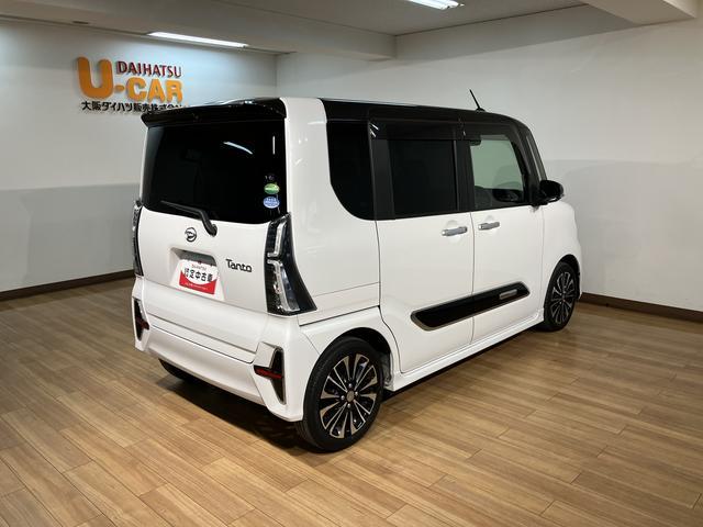 タントカスタムＲＳセレクション／９インチナビ／Ｂカメラ／ＥＴＣ／９インチナビ／ＢＬＵＥＴＯＯＴＨ／ＵＳＢ／前後ドラレコ／バックカメラ／両側電動スライドドア／前席シートヒーター／クルーズコントロール／ＥＴＣ／コーナーセンサー／スマートキー／ステアリングスイッチ／（大阪府）の中古車