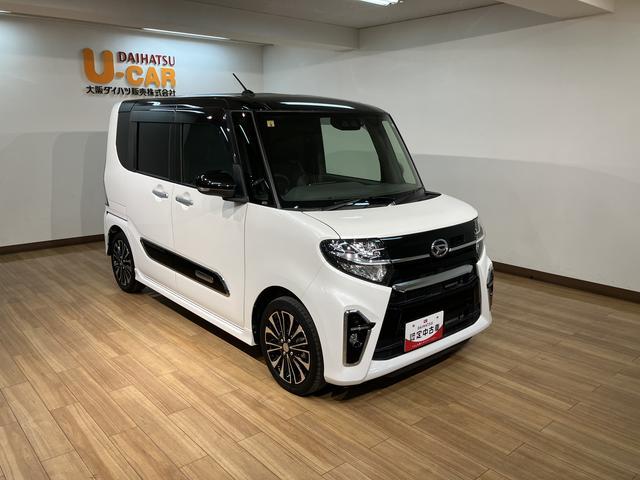 タントカスタムＲＳセレクション／９インチナビ／Ｂカメラ／ＥＴＣ／９インチナビ／ＢＬＵＥＴＯＯＴＨ／ＵＳＢ／前後ドラレコ／バックカメラ／両側電動スライドドア／前席シートヒーター／クルーズコントロール／ＥＴＣ／コーナーセンサー／スマートキー／ステアリングスイッチ／（大阪府）の中古車
