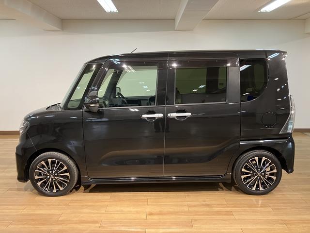 タントカスタムＲＳ／ナビ／パノラマカメラ／クルーズコントロール／ナビ／ＢＬＵＥＴＯＯＴＨ／ＵＳＢ／パノラマカメラ／バックカメラ／両側電動スライドドア／クルーズコントロール／電動パーキングブレーキ／前席シートヒーター／コーナーセンサー／スマートキー／オートライト／（大阪府）の中古車